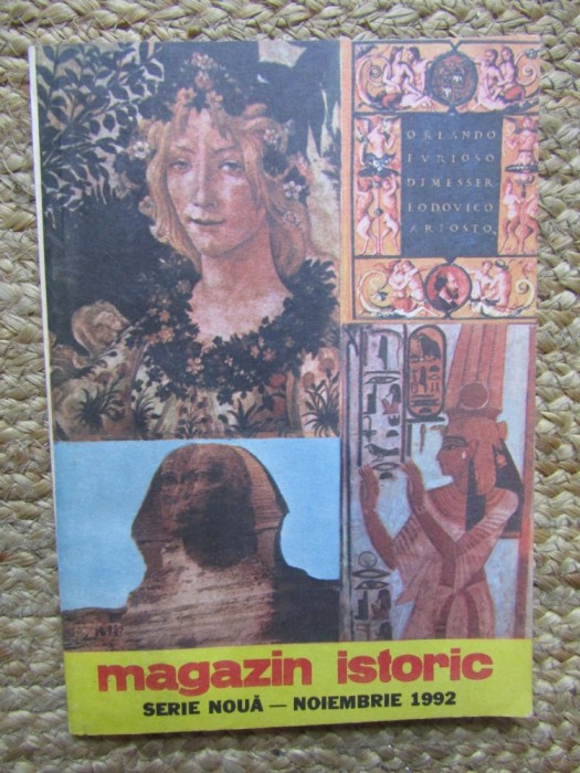 Magazin Istoric, Nr. 11 - NOIEMBRIE 1992