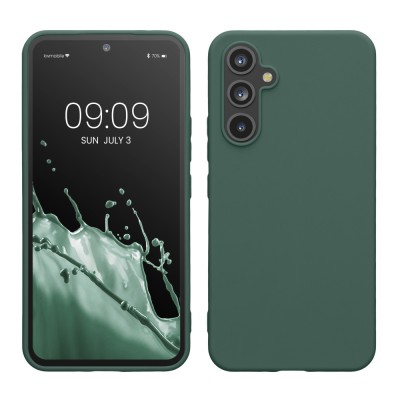 Husa Kwmobile pentru Samsung Galaxy A54 5G, Verde, Silicon, KWM000018FR028C foto