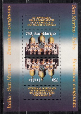A10 YC 18 - Colita foarte veche - San Marino - 750 ani - Italia foto
