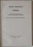 POEZII DE MIHAI EMINESCU , EDITIE BILINGVA ROMANO FRANCEZA , 1974
