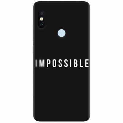 Husa silicon pentru Xiaomi Mi Max 3, Impossible foto