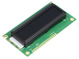 Afișaj LCD Alfanumeric 16x2 STN Negativ cu LED