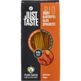 Spaghetti cu cartof dulce si curcuma fara gluten, eco