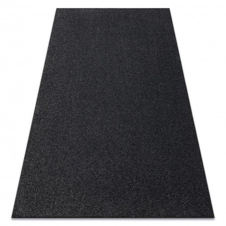 Covor - Mocheta EXCELLENCE negru 141 simplu, melange, 100x300 cm
