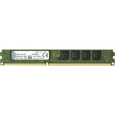 Memorie Kingston 4GB, DDR3, 1600MHz, Non-ECC, CL11, 1.5V, LowProfile foto