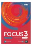 Focus 3 Student&#039;s Book and ActiveBook, 2nd edition (B1+) - Paperback brosat - Pearson