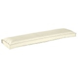 vidaXL Căptușeală pentru Pallet pentru Bancă Crem 150x40x8 cm Fabrică Oxford