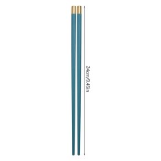 Set 5 perechi betisoare chinezesti multicolor, 24cm fibra de sticla/nailon