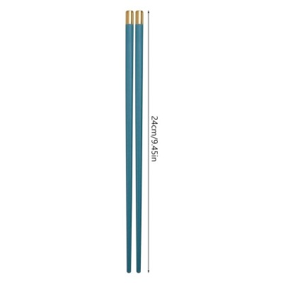 Set 5 perechi betisoare chinezesti multicolor, 24cm fibra de sticla/nailon foto