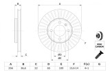 BOSCH 0 986 479 776 Disc frana
