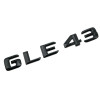 Emblema GLE 43 Negru, pentru spate portbagaj Mercedes, Mercedes-benz