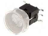 Comutator tastatură SPST-NO 0,05A/48VDC cu LED incolor