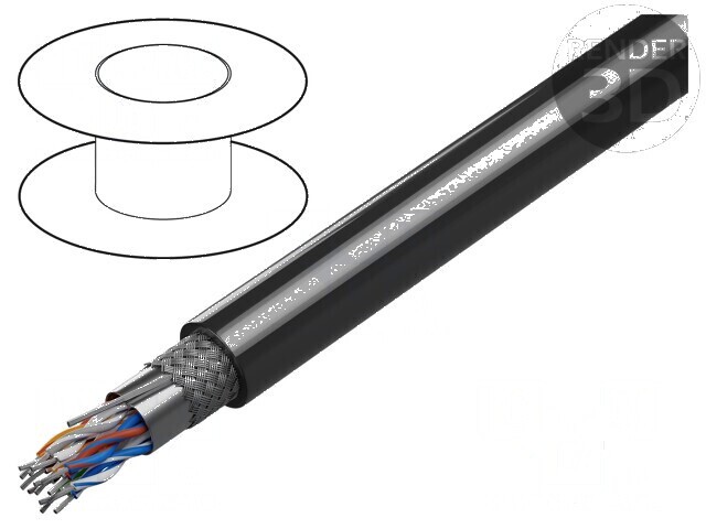 Cablu RS232 RS422 litat 30m