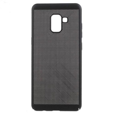 Husa telefon Plastic Samsung Galaxy A8+ 2018 a730 mesh black foto