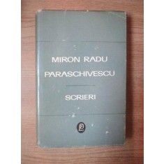 SCRIERI VOL. I de MIRON RADU PARASCHIVESCU , 1969