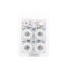 Kit calorifer aluminiu Remer 545, alb, 11 elemente