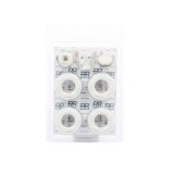Kit calorifer aluminiu Remer 545, alb, 11 elemente