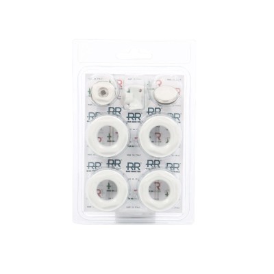 Kit calorifer aluminiu Remer 545, alb, 11 elemente foto