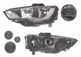 Far Audi A3 (8v), 06.2012-07.2016, fata, Stanga, cu daytime running light; H15+H7+PWY24W+W5W; electric; cu motor, TYC
