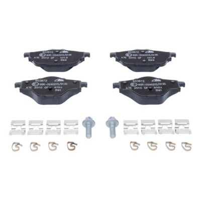 Set placute frana spate ATE Citroen C4 Grand Picasso II 2013- C4 Picasso II 2013- C4 Spacetourer 2018- C5 Aircross 2018- Grand C4 Spacetourer; DS7; O foto