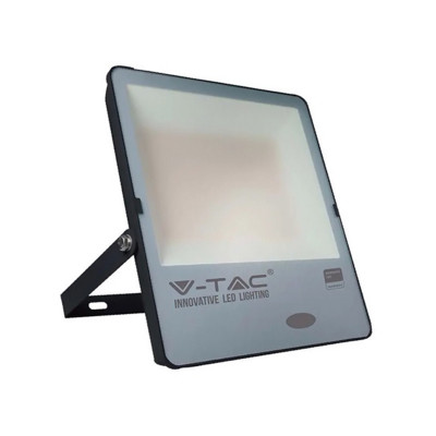 Reflector LED V-Tac, 150 W, 15000 lm, 6400 K, aluminiu, senzor, lumina alb rece foto