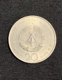 Moneda 20 mărci Germania DDR 1971