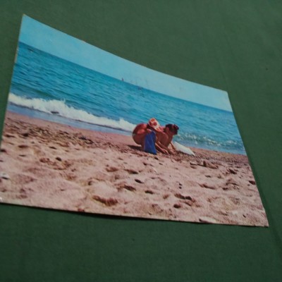 CARTE POSTALA SOARE SI MARE CIRCULATA foto