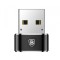 Adaptor Date si Incarcare USB-C - USB-A Baseus, Negru CAAOTG-01