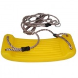Leagan Strend Pro Abella Galben, Plastic, 43x17x8.5 cm, Max 70 Kg, Sfoara 10mm, Gradina/Copii/Adulti