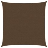 Cumpara ieftin Panza parasolar, maro, 2,5 x 2,5 m, HDPE, 160 g/m&sup2;