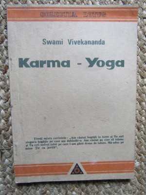 KARMA-YOGA - SWAMI VIVEKANANDA foto