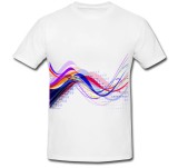 Cumpara ieftin Tricou &quot; Linii abstracte &quot;