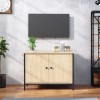 VidaXL Comodă TV cu uși, stejar Sonoma, 60x35x45 cm, lemn stratificat 826296