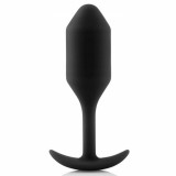 Plug anal - B-Vibe Snug Plug 2 Black