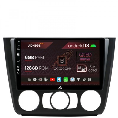 Navigatie BMW Seria 1 E87 (2007-2011), Clima Manuala, Android 13, A-Octacore 6GB RAM + 128GB ROM, 9 Inch - AD-BGB9006+AD-BGRKIT398 foto