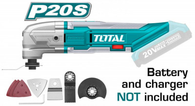 TOTAL - Unealta multifunctionala - Li-Ion - 20V - MTO-TMLI2001 foto