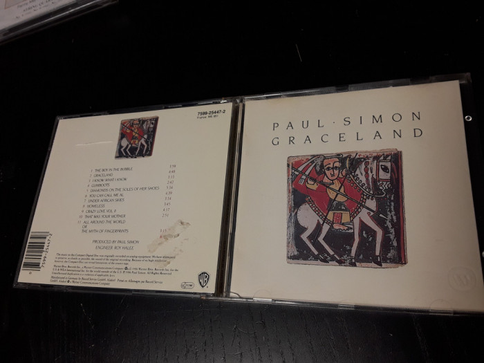 [CDA] Paul Simon - Graceland - cd audio original