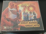 CD 4xCD # The Sound Of The 70s - Great Bands Great Hits Reader's Digest = Fatbox (editie lata ) (VG)