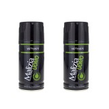 Set 2x Deodorant spray Malizia Uomo Vetyver, 150 ml