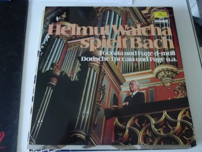 Toccata und fuga d-moll , dorische toccata - Bach, - Helmut Walcha foto
