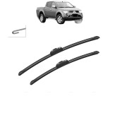 Cumpara ieftin Set 2 Stergatoare MITSUBISHI L200 / TRITON (KAT, KBT) 2005-2015, parbriz, Bosch Aerotwin Retrofit