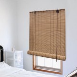 Cumpara ieftin Jaluzea tip rulou, bambus, 150 x 160 cm, maro, vidaXL