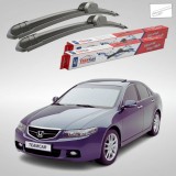 Cumpara ieftin Ștergătoare Honda Accord (VII, CL) Sedan (2002&ndash;2008) Flat | Set Față &ndash; TeamCar&reg;