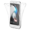 Husa Full TPU 360° (fata + spate) pentru Huawei P9 Lite 2017, Transparent