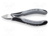 Cleşti laterali KNIPEX ESD 130mm faţetă mică