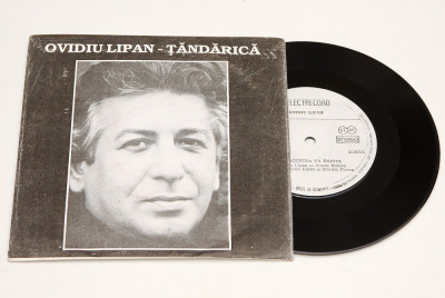 Ovidiu Lipan &amp;ndash; Țăndărică - disc vinyl vinil mic 7&amp;quot; foto
