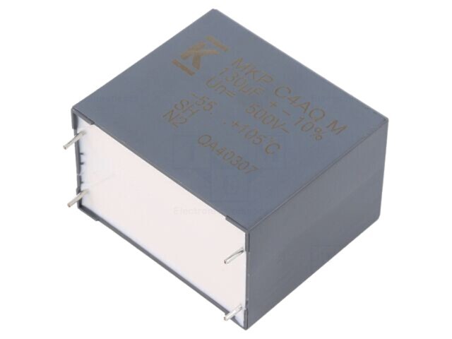 Condensator KEMET C4AQ 130&micro;F 500V DC-Link THT