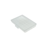 Cutie de transport pentru 10x baterii Mignon (AA) / Micro (AAA)-Conținutul pachetului 1 Bucată-Culoare Transparent