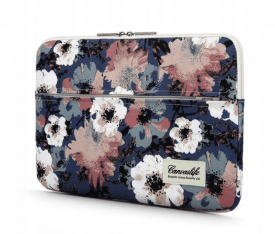 Canvaslife Laptop Laptop Case Bag 13&amp;#039; 14&amp;quot; Camellia Flowers foto