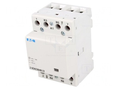 Contactor 4 Poluri 40A 230V NC/NO foto